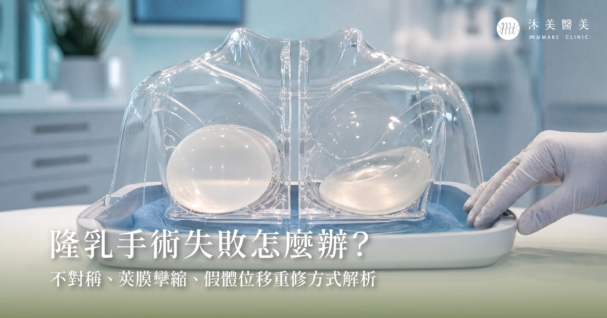 隆乳手術失敗怎麼辦?