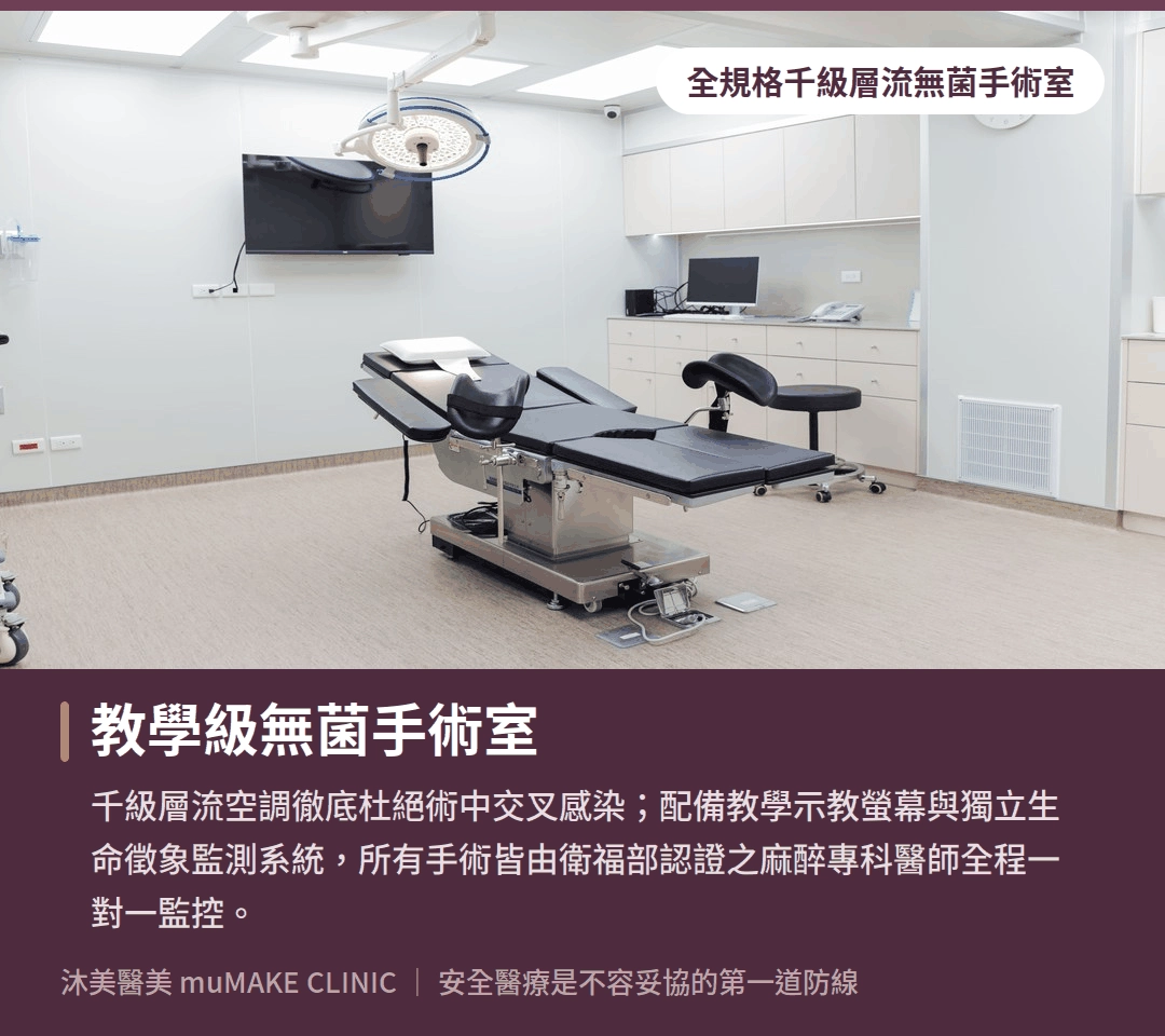 沐美醫美千級層流正壓無菌手術室