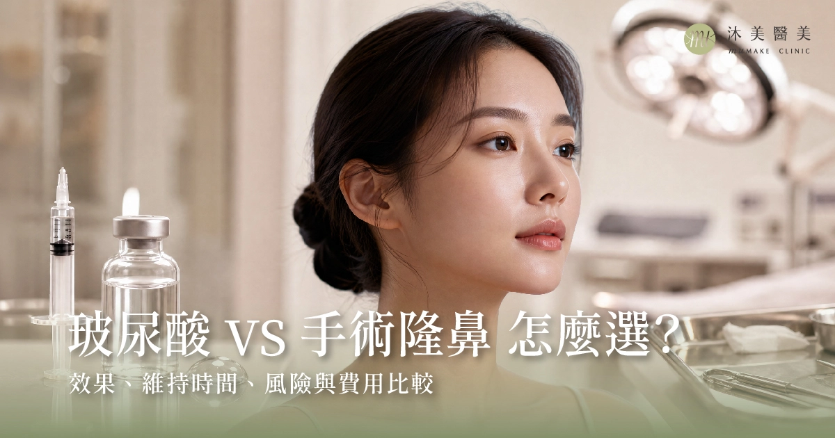 玻尿酸隆鼻 vs 手術隆鼻怎麼選?