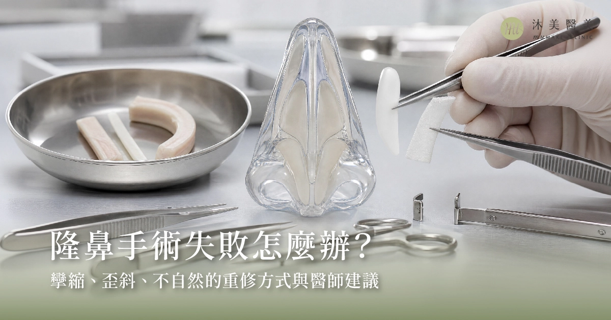 隆鼻手術失敗怎麼辦?